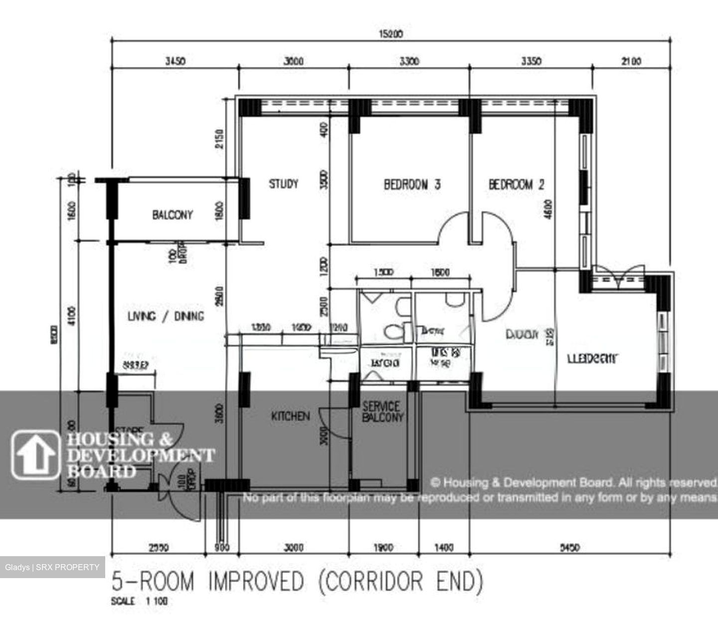 Blk 615 Woodlands Avenue 4 (Woodlands), HDB 5 Rooms #561491281